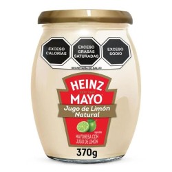 Heinz Mayonesa Limon Frasco 370 g