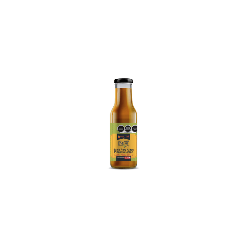 Salsa Para Alitas Lemon Pepper 340 Ml