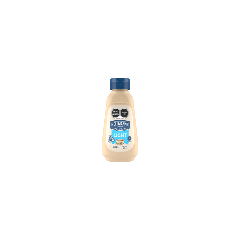 Hellmanns Mayonesa Light Squeeze 355 g