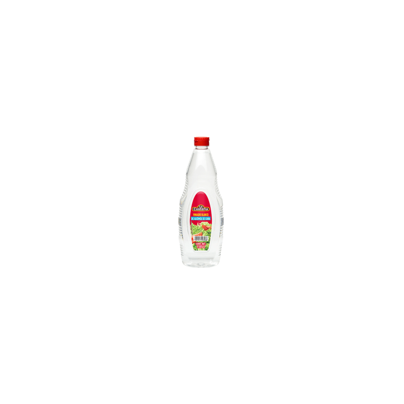 La Costeña Vinagre Blanco Alcohol de Caña Botella 1.05 L