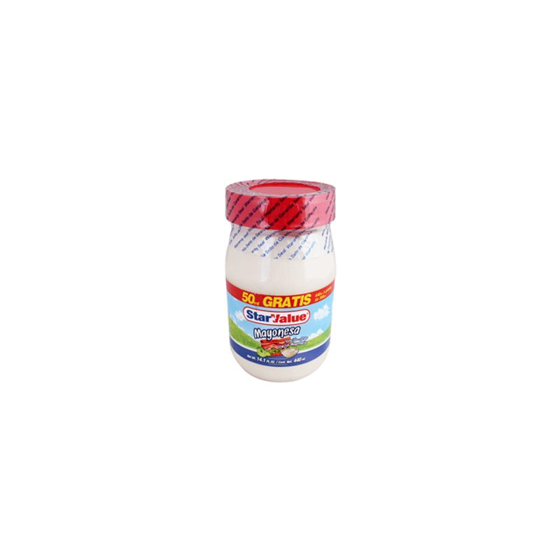 Star Value Mayonesa Reducida en Grasa 390 g