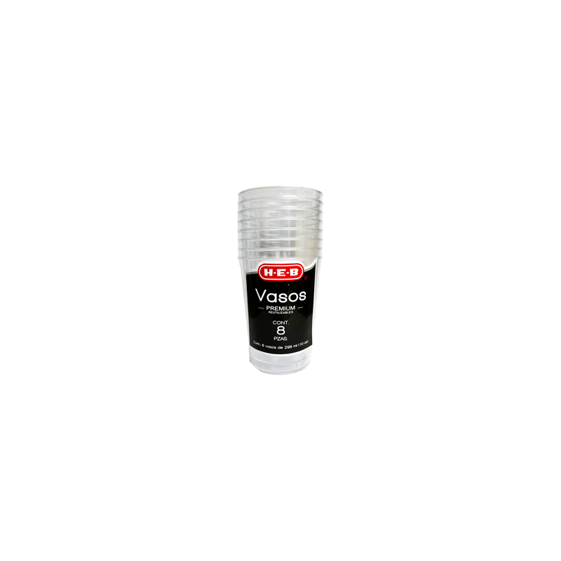 Vaso Clear 10 Oz 8 Pz