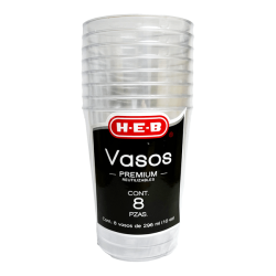 Vaso Clear 10 Oz 8 Pz