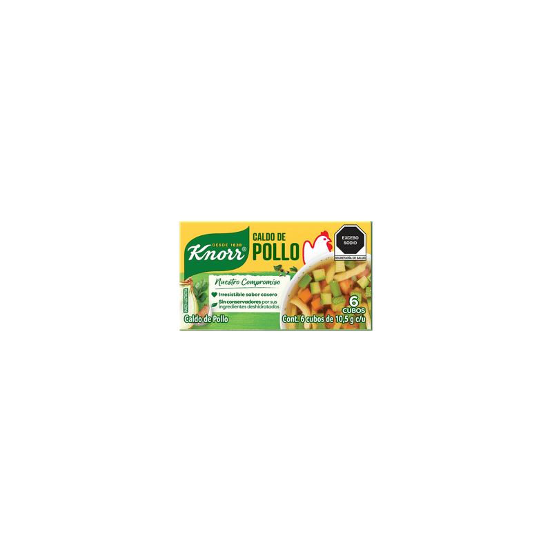 Knorr Caldo Sabor Pollo 22 g
