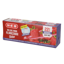 Bolsas Para Almacenar Slider Mediana 22 pz