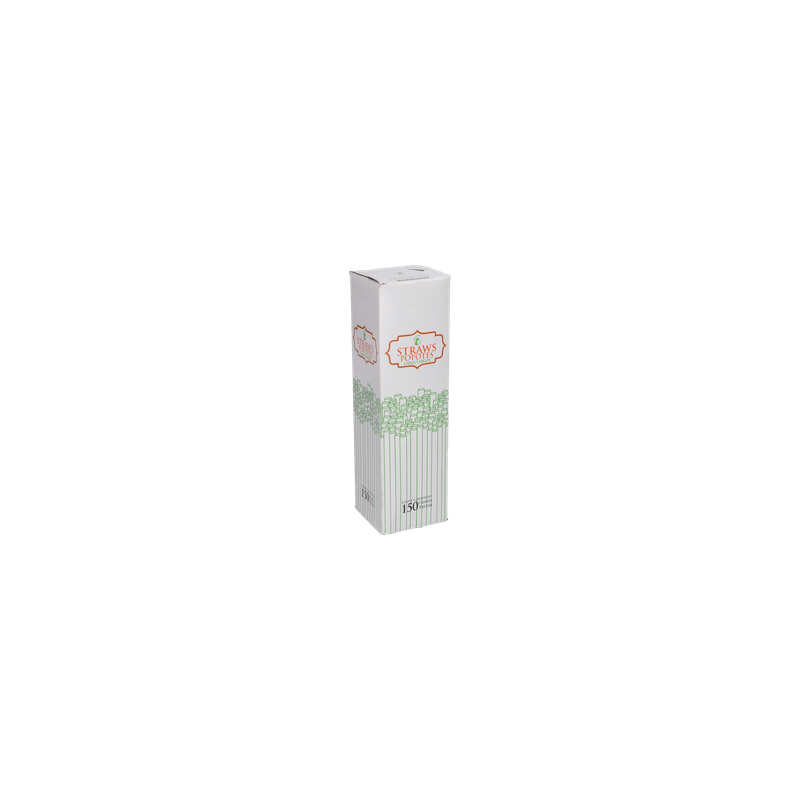 Popotes Biodegradables Largos 150 Pz